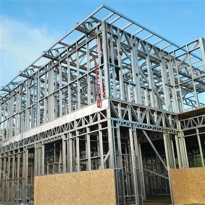 Hangargebäude aus Metall