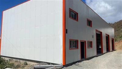Stahlkonstruktion für Industriegebäude